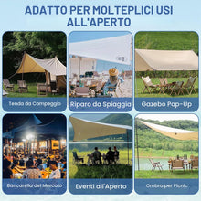 Carica l'immagine nel visualizzatore di Gallery, 4 sacchi di sabbia padiglione ponderazione ponderazione, tende, sacchi di sabbia versatili per gazebo e tende all'aperto
