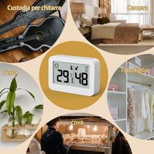 Carica l'immagine nel visualizzatore di Gallery, DOOMAY Mini Igrometro Termometro Interno Digitale Set da 2