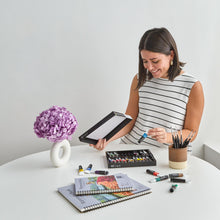 Carica l&#39;immagine nel visualizzatore di Gallery, Elan Set Acquerelli Professionali, 24 Acquerelli in Tubetto da 12ml, Set Colori per Dipingere, Watercolor Set, Kit Colori Acquerello Professionali