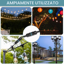 Carica l'immagine nel visualizzatore di Gallery, 4 Pezzi Connettori Elettrici per Cavi Esterni IP68,Scatola di Giunzione Impermeabile Ø5-12 mm,manicotto di collegamento 