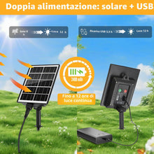 Carica l'immagine nel visualizzatore di Gallery, Hoteril Catena Luminosa Esterno Solare 15M Luci Da Esterno Giardino G40