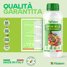 Carica l'immagine nel visualizzatore di Gallery, Fitokem Sapone Molle di Potassio 1lt e Olio di Neem 1lt Kit Protezione Piante Corroborante Naturale per Orto e Giardino 