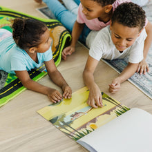 Carica l&#39;immagine nel visualizzatore di Gallery, Melissa &amp; Doug | Libro adesivi attacca e stacca bambini | Album stickers animali fattoria, dinosauri, animali marini, savana | Giochi da viaggio creativi per bambini e bambine dai 3 anni in sù