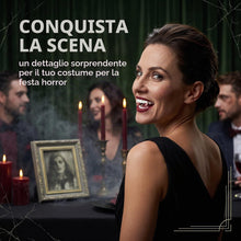 Carica l'immagine nel visualizzatore di Gallery, Denti da Vampiro con Effetto Sangue, Denti Vampiro Realistici per Costume Halloween, Denti Dracula Cosplay