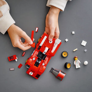 LEGO Speed Champions 1970 Ferrari 512 M, Macchina Giocattolo da Corsa, Supercar, Auto Sportiva Rossa, Modellismo, Collezione 2022 76906