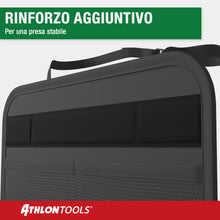 Carica l'immagine nel visualizzatore di Gallery, ATHLON TOOLS Protezione per lo schienale del sedile auto con rivestimento, protezione per lo schienale auto con tappetin