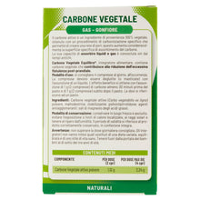 Carica l'immagine nel visualizzatore di Gallery, equilibra Integratori Alimentari, Carbone Vegetale, Integratore a Base di Carbone Vegetale, Contribuisce alla Riduzione 
