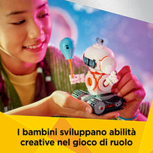 Carica l'immagine nel visualizzatore di Gallery, LEGO Creator 3 in 1 Robot Spaziale Giocattolo - Si Trasforma in Cane o in Razzo - Set di Costruzioni per Bambini, Bambine, Ragazzi e Ragazze da 8 Anni - Idea Regalo di Compleanno Creativa - 31164