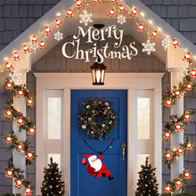 Carica l'immagine nel visualizzatore di Gallery, Catena Luminosa Natale, 2M 20LED Luci della Stringa di Babbo Natale, Decorazioni Natalizie Stringa Luci per Festa, per A
