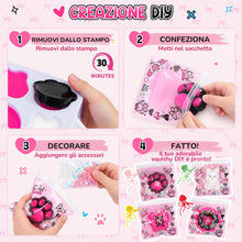 Carica l'immagine nel visualizzatore di Gallery, VBACALA Kit Squishy DIY 6+, Crea Donut, Patita y Perrito