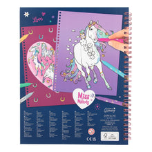 Carica l'immagine nel visualizzatore di Gallery, Depesche 12931 Miss Melody Crea i Tuoi Cavalli Glitterati - Libro da colorare con 30 Pagine per disegnare Motivi di Cava