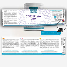 Carica l'immagine nel visualizzatore di Gallery, Coenzima Q10 200mg da Fermentazione Naturale PiùLife, 120 Capsule