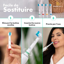 Carica l'immagine nel visualizzatore di Gallery, Compatibili con Testine Oral B, 16-Pack Compatibili con Oral B Testine Spazzolino Elettrico - Qualità Premium, Difesa Av