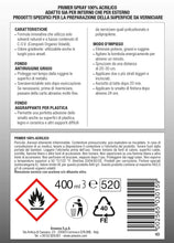 Carica l'immagine nel visualizzatore di Gallery, AREXONS Primer 100% Acrilico Fondo Aggrappante per Plastica, 400 ml