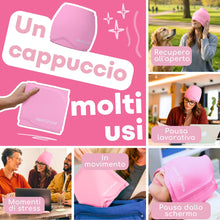 Carica l'immagine nel visualizzatore di Gallery, Medi Grade Cuffia Emicrania in Gel Refrigerante a Copertura Totale, Rosa