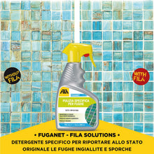 Carica l'immagine nel visualizzatore di Gallery, FILA Solutions FUGANET Detergente Fughe Pavimenti Piastrelle - 750ml