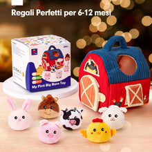 Carica l'immagine nel visualizzatore di Gallery, hahaland Giochi Bambino 1 Anno Montessori, Casa Morbida Animali Fattoria