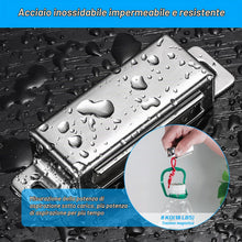Carica l'immagine nel visualizzatore di Gallery, 8 Chiusure Magnetiche per Mobili, Calamite Forte per Ante e Cassetti con 32 Viti