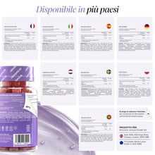 Carica l'immagine nel visualizzatore di Gallery, Magnesio Bambini Gommose | 546 mg Magnesio Citrato | 30 Gommose | Novomins