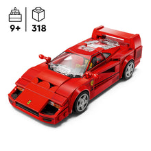 Carica l&#39;immagine nel visualizzatore di Gallery, LEGO Speed Champions Supercar Ferrari F40, Modellino di Auto Sportiva da Costruire, Macchina Giocattolo da Collezione con Minifigure del Pilota, Giochi per Bambini e Bambine da 9 Anni in su 76934