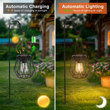 Carica l'immagine nel visualizzatore di Gallery, Ketom 2 Pezzi Lanterna Solare da Esterno, Lampada Solare da Giardino