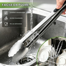 Carica l'immagine nel visualizzatore di Gallery, Pinze per grill, pinze da cucina extra lunghe da 17" (43cm,1PC)