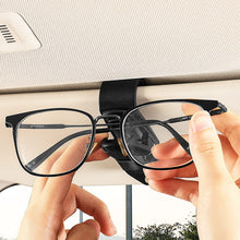 Carica l'immagine nel visualizzatore di Gallery, supporti per occhiali da sole da auto,Clip per parasole,2 Portaocchiali Auto,con clip per carte di credito,Morsetto a do