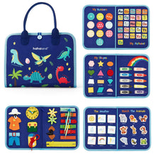 Carica l'immagine nel visualizzatore di Gallery, hahaland Giochi Montessori 2 Anni Busy Board di Feltro - Montessori 2 3 4 Anni Pannello Sensoriale Quiet Book - Giochi Educativi Bimba Bimbo Regalo Compleanno Natale