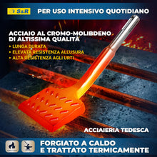Carica l'immagine nel visualizzatore di Gallery, S&amp;R Scalpello SDS-plus 165x75mm. Scalpello per piastrelle Angolato 28°.