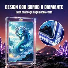 Carica l'immagine nel visualizzatore di Gallery, Wigearss 10 Pezzi 35PT Carte Cornici Acriliche Magnetiche Trasparente Protezione UV Custodie per Carte Magic, MTG, Sport