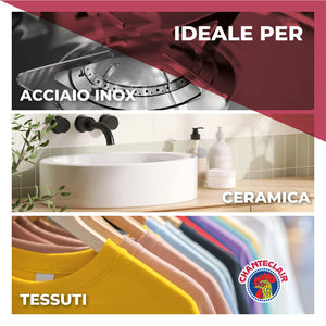 Chanteclair - Sgrassatore Universale, Superpotente, Profumo di Marsiglia, Formula Originale - 1 Spray + 2 Ricariche da 700 ml