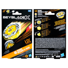 Carica l'immagine nel visualizzatore di Gallery, Hasbro Beyblade X, Starter Pack, Wand Wizard 5-70DB UX con trottola e Lanciatore