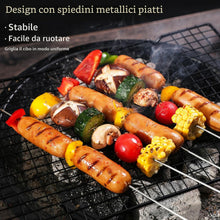 Carica l'immagine nel visualizzatore di Gallery, elzle 20 Spiedini in Acciaio Inox da 25 cm, per Barbecue e Grill