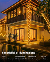 Carica l'immagine nel visualizzatore di Gallery, btfarm Ghirlanda di luci solari per esterni, 10 m, 100 LED