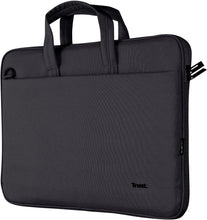Carica l'immagine nel visualizzatore di Gallery, Trust Bologna Slim Eco Borsa per Laptop fino a 16", Borsa per Laptop Sostenibile in Plastica Riciclata, con Tracolla, Custodia per Viaggio, Lavoro, Ufficio, Scuola