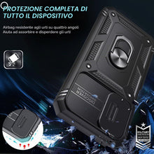 Carica l'immagine nel visualizzatore di Gallery, LeYi Cover per Samsung A25 5G con Vetro Temperato [2 Pack](Nero)