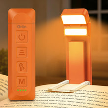 Carica l'immagine nel visualizzatore di Gallery, Gritin Gen 3 Luce per Lettura Libri a Letto-2 Sorgenti Luminose, 5 Colori