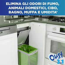 Carica l'immagine nel visualizzatore di Gallery, Oust 3 in 1 Disinfettante Spray Superfici e Tessuti, Open Air, 1 x 400 ml