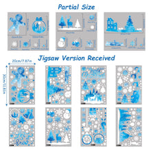 Carica l'immagine nel visualizzatore di Gallery, KASESSS 8 Fogli Adesivi Natalizi per Finestre, Riutilizzabile Vetrofanie Natalizie per Finestre, Aderenza Statica Decorazioni Natalizie per Finestre, Stickers Natalizi per Finestre, Porta di Vetro