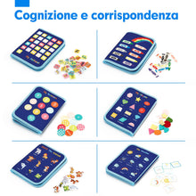 Carica l'immagine nel visualizzatore di Gallery, hahaland Giochi Montessori 2 Anni Busy Board di Feltro - Montessori 2 3 4 Anni Pannello Sensoriale Quiet Book - Giochi Educativi Bimba Bimbo Regalo Compleanno Natale