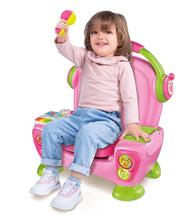Carica l'immagine nel visualizzatore di Gallery, Clementoni Baby - Poltroncina Interattiva Canta Suona e Balla Pink, Bambini 12-36 Mesi, Gioco Educativo con Luci e Filastrocche per Imparare Cantando e Ballando, Made in Italy, Lingua Italiana, 17755