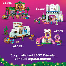 Carica l'immagine nel visualizzatore di Gallery, LEGO Friends Calendario dell'Avvento 2025 per Bambine da 6 Anni - Giocattoli per il Conto alla Rovescia di Natale con 24 Sorprese, tra cui 5 Mini Bamboline, 5 Animali Domestici e Accessori - 42668