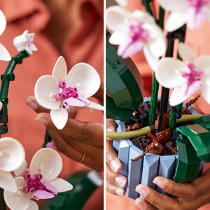 LEGO Icons Orchidea, Set Collezione Botanica Piante Artificiali, Modellino da Costruire con Fiori Finti, Kit Modellismo per Adulti, Idee Regalo per Donna o Uomo, Moglie o Marito, Hobby Creativi 10311