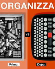 Carica l'immagine nel visualizzatore di Gallery, AKIELO+ Organizer Batterie con Tester e Cacciavite Inclusi – Custodia Organizzatore (Edizione Max – Oltre 150+) – Conten