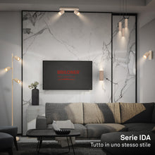 Carica l'immagine nel visualizzatore di Gallery, BRILONER - Plafoniera orientabile, attacco GU10, max 9 W, faretti soffitto, lampada soffitto, plafoneria, plafoniere, ca
