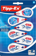 Carica l'immagine nel visualizzatore di Gallery, Tipp-Ex Correttori a Nastro Mini Pocket Mouse con Pellicola Resistente - 2 Design Hydro Dipping e 4 Classici, Confezione da 6