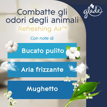 Carica l'immagine nel visualizzatore di Gallery, Glade Sense &amp; Spray, Profumatore per Ambienti Refreshing Air 1 Base e 3 Ric