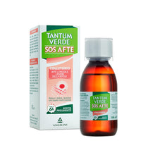 Carica l'immagine nel visualizzatore di Gallery, Tantum Verde SOS Afte Collutorio, Trattamento per Afte e Ulcere, 120 ml | Piccole Lesioni della Bocca, Riduce il Dolore,
