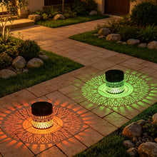 Carica l'immagine nel visualizzatore di Gallery, Lampada Solare da Esterno,2 Pezzi LED Mandala Lanterna