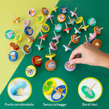 Carica l&#39;immagine nel visualizzatore di Gallery, Trottola Bambini Pack 40 Gadget Compleanno Bambini - BONNYCO | Regalini Fine Festa Compleanno, Gadget Compleanno Bambina Bambino, Regalini Compleanno Bambini Invitati Pensierini per Bambini Dopo Festa